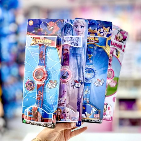 ساعات ديزني المضيئة